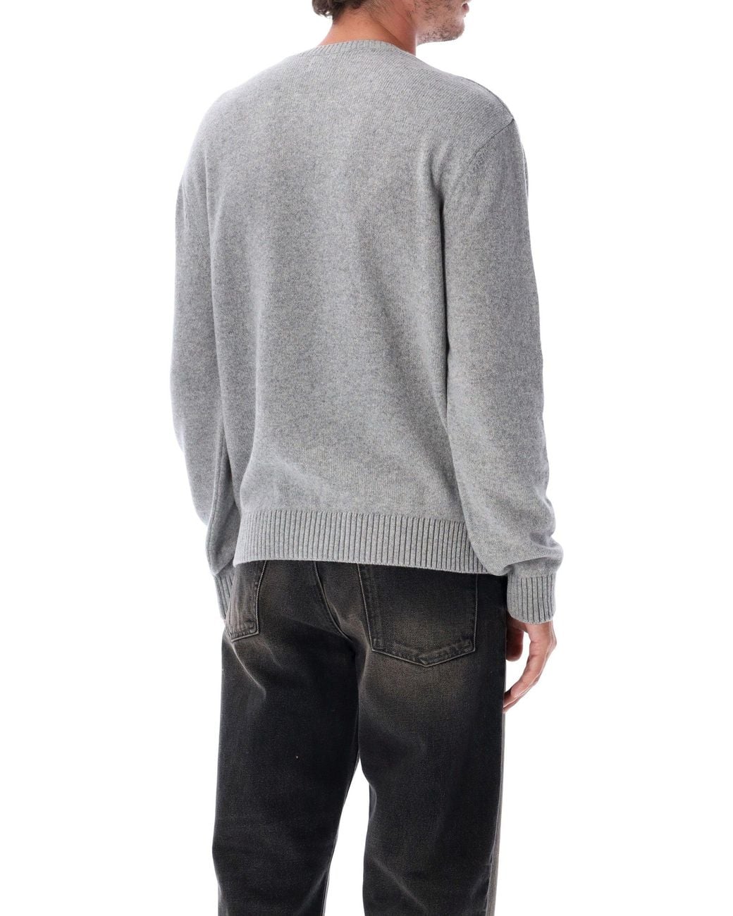 COLORFUL STANDARD Gray Recycled Merino Wool Classic Crewneck Sweater