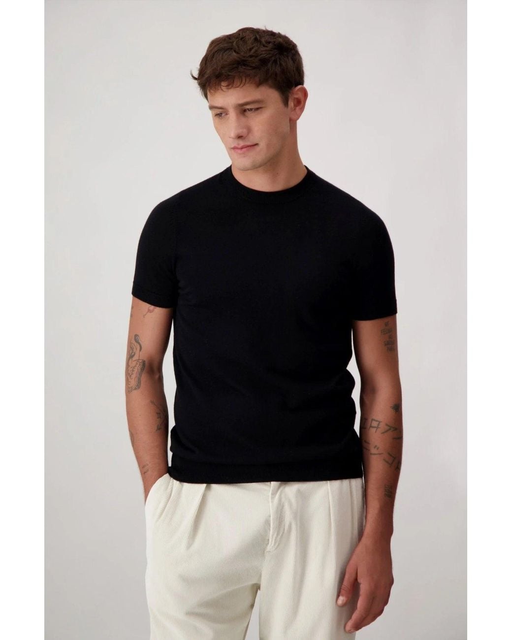 AUTORE Black T Shirt