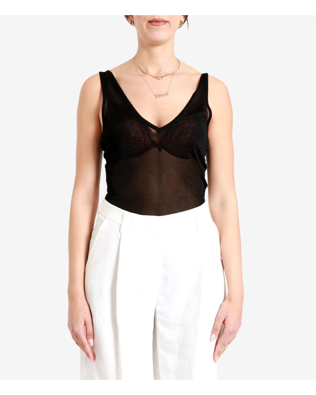Grifoni Gray Top