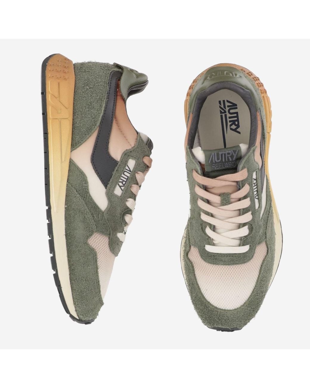 Autry Gray Reelwind Low Sneakers