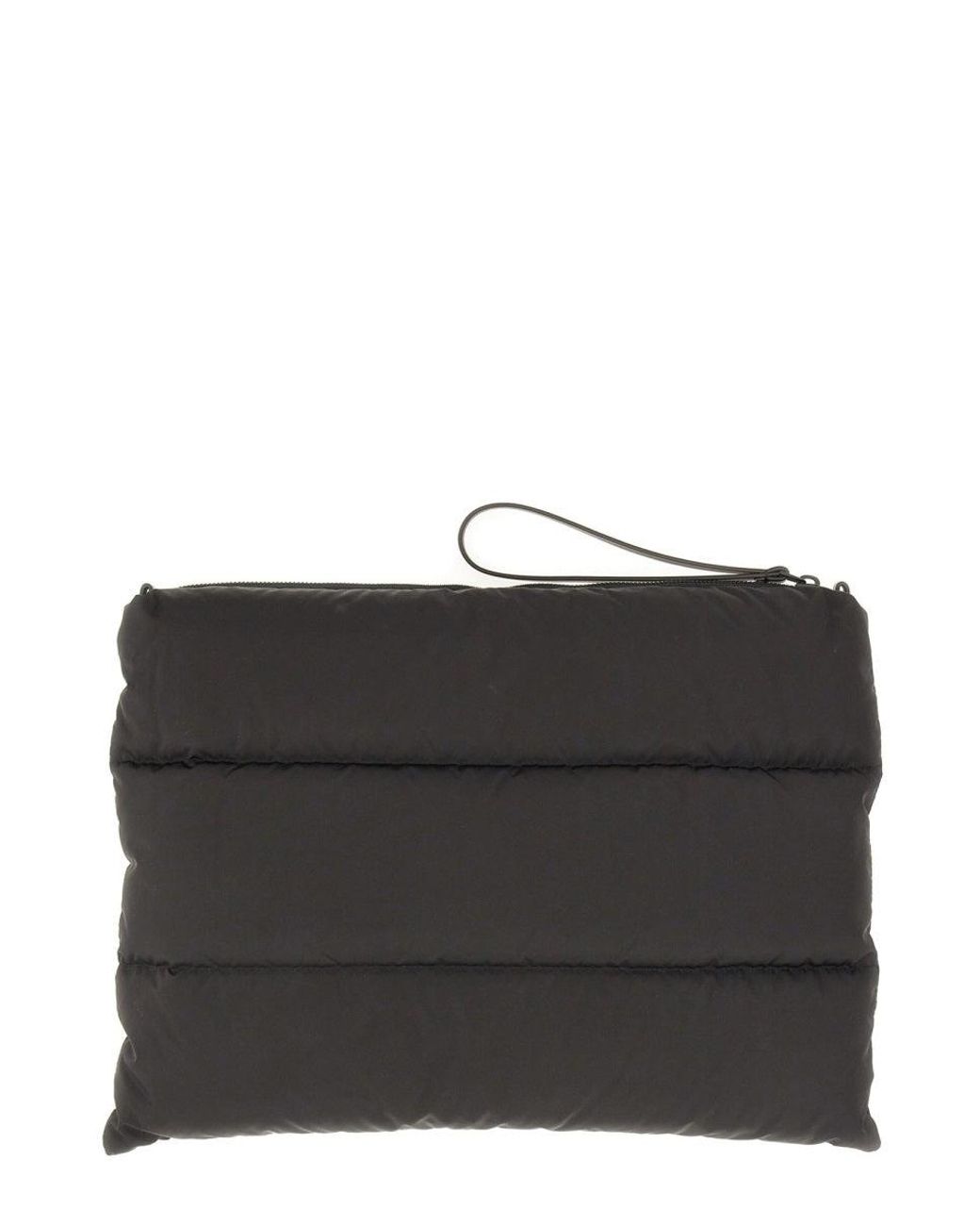 Moncler Black Computer Case "Caradoc" for men