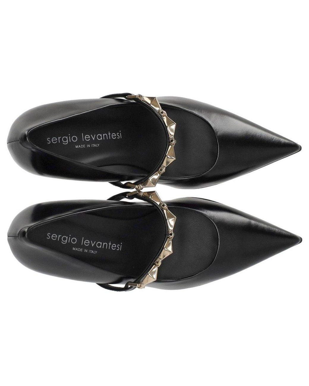 Sergio Levantesi Black Griselda Pump