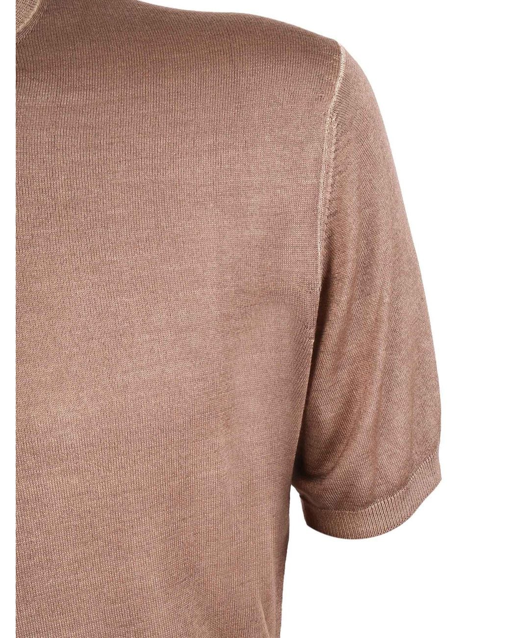 BRANDO-LUBIAM Natural Maglia Drop S