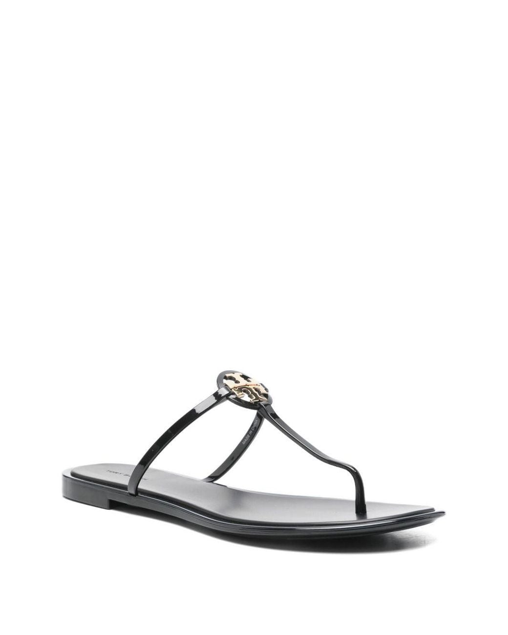 Tory Burch Brown Mini Miller Thong Sandals