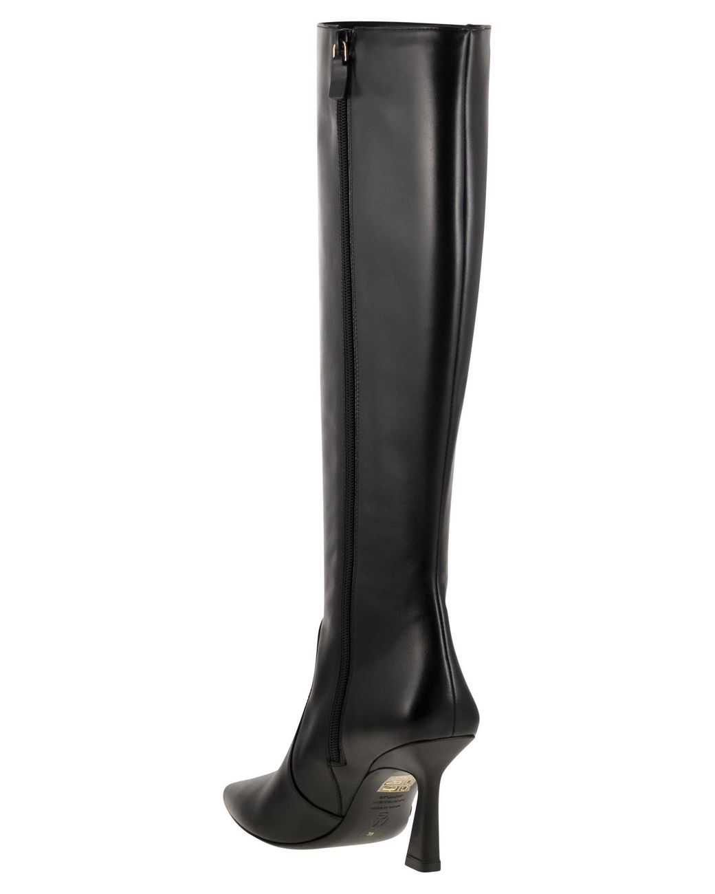 Stuart Weitzman Vinnie Lederen Laarzen in het Black