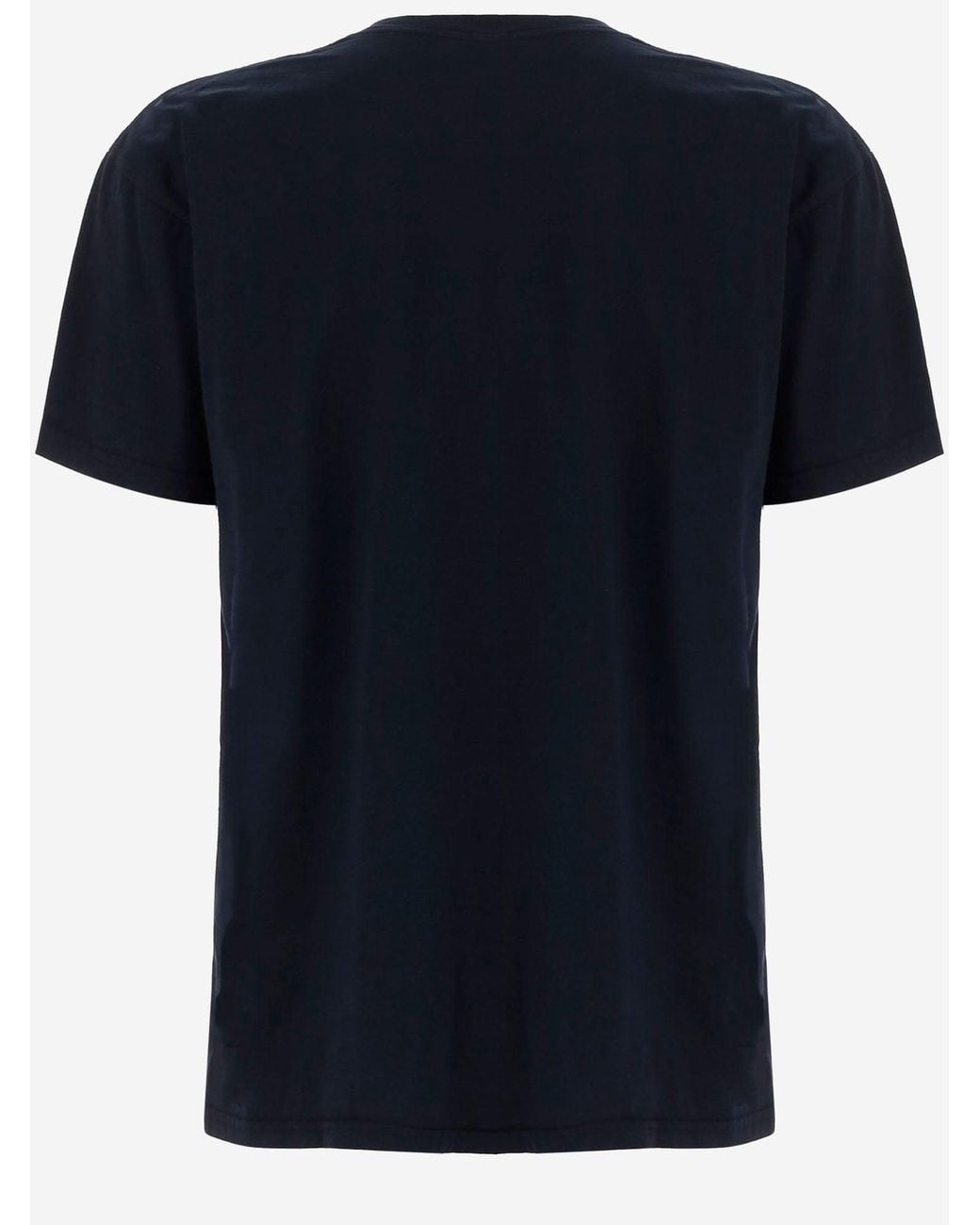 Willy Chavarria Black Printed Cotton T Shirt for men