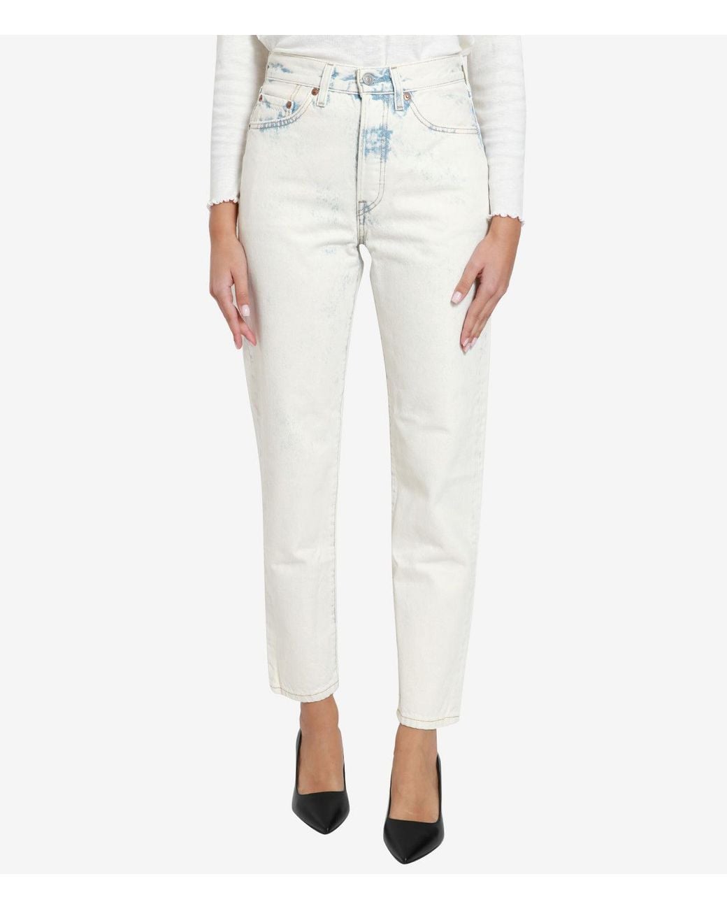 Levi's White Jeans