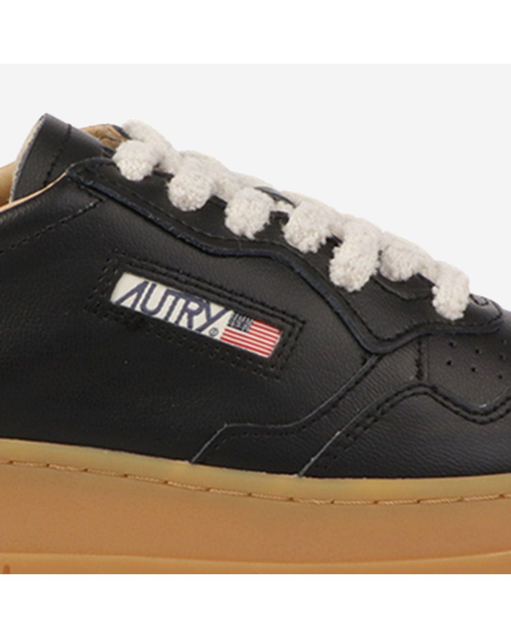 Autry Medalist Low Sneakers in Black für Herren