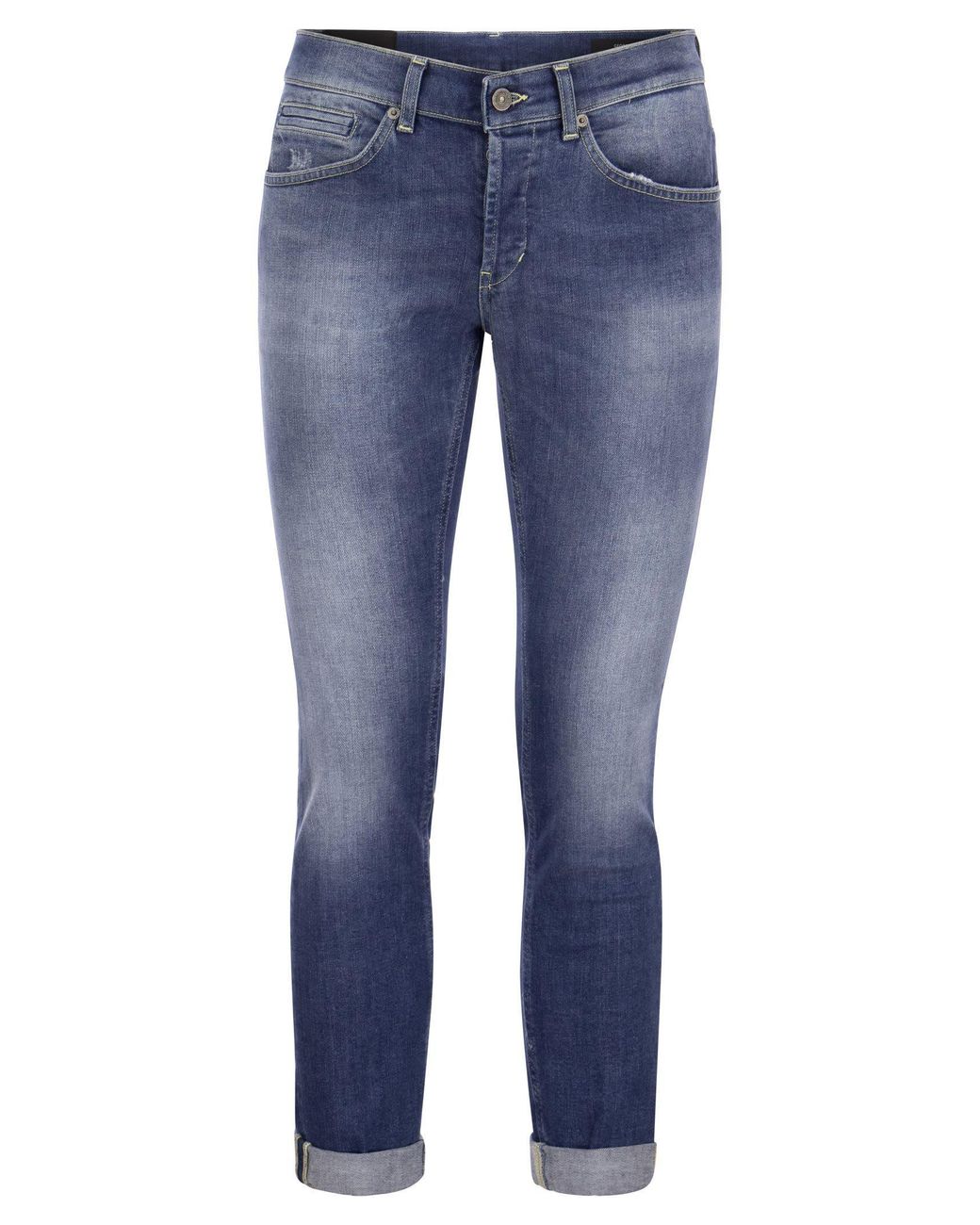 Dondup Blue George Five Pocket Jeans for men