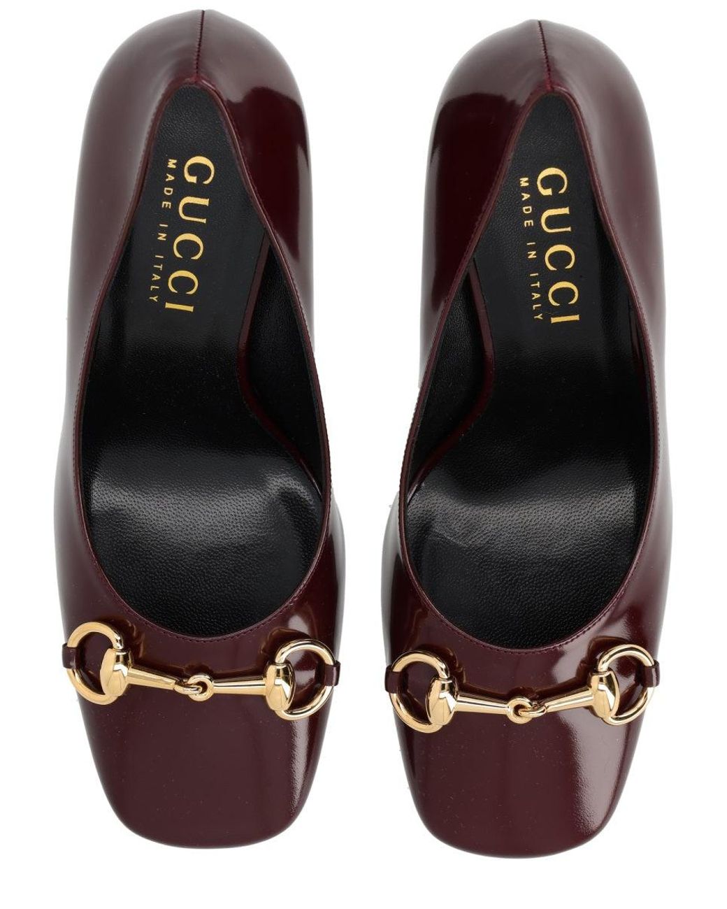 Gucci Brown Slip On Pumps