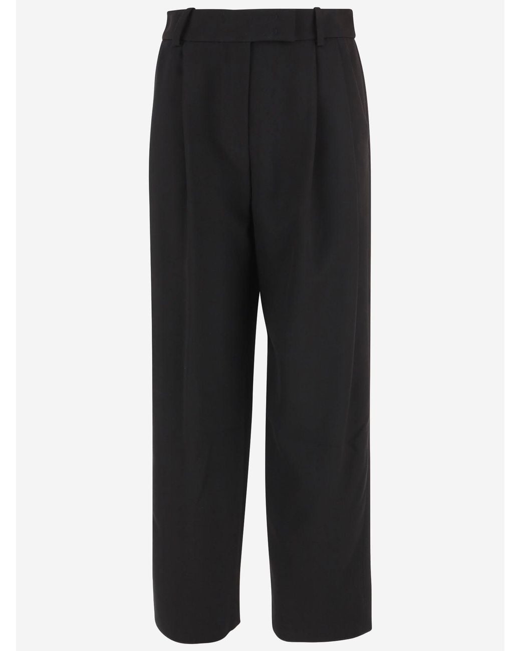 Giorgio Armani Black Silk Pants