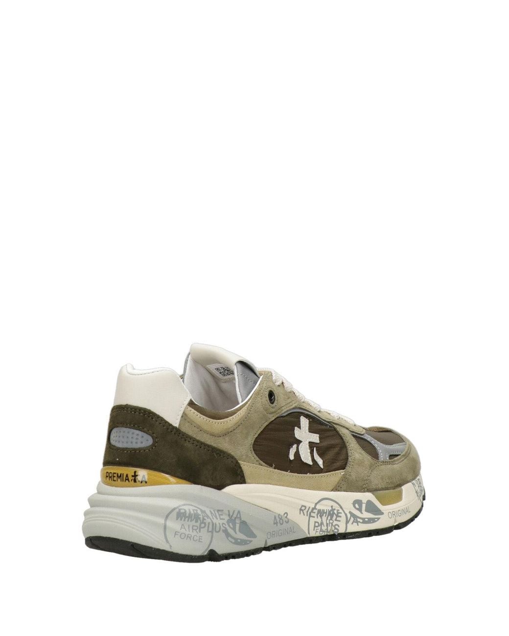 Premiata Green Sneakers Grün