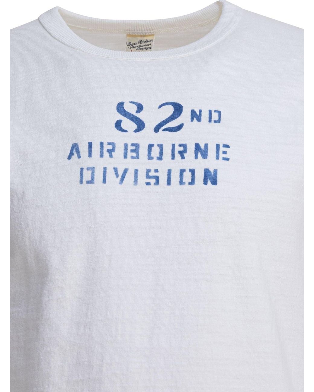 Buzz Rickson's White 82Nd Airborne Division T-Shirts for men