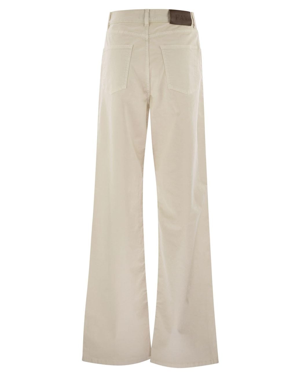 Fay Natural 5-Pocket Trousers