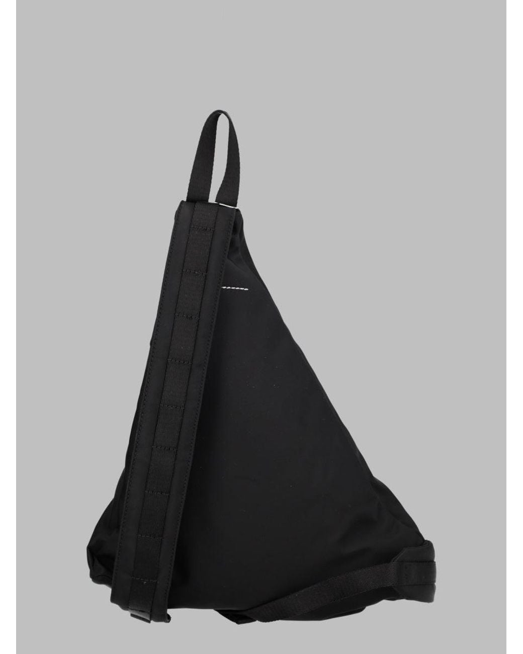 MM6 by Maison Margiela Black Contrast Mini Bag for men