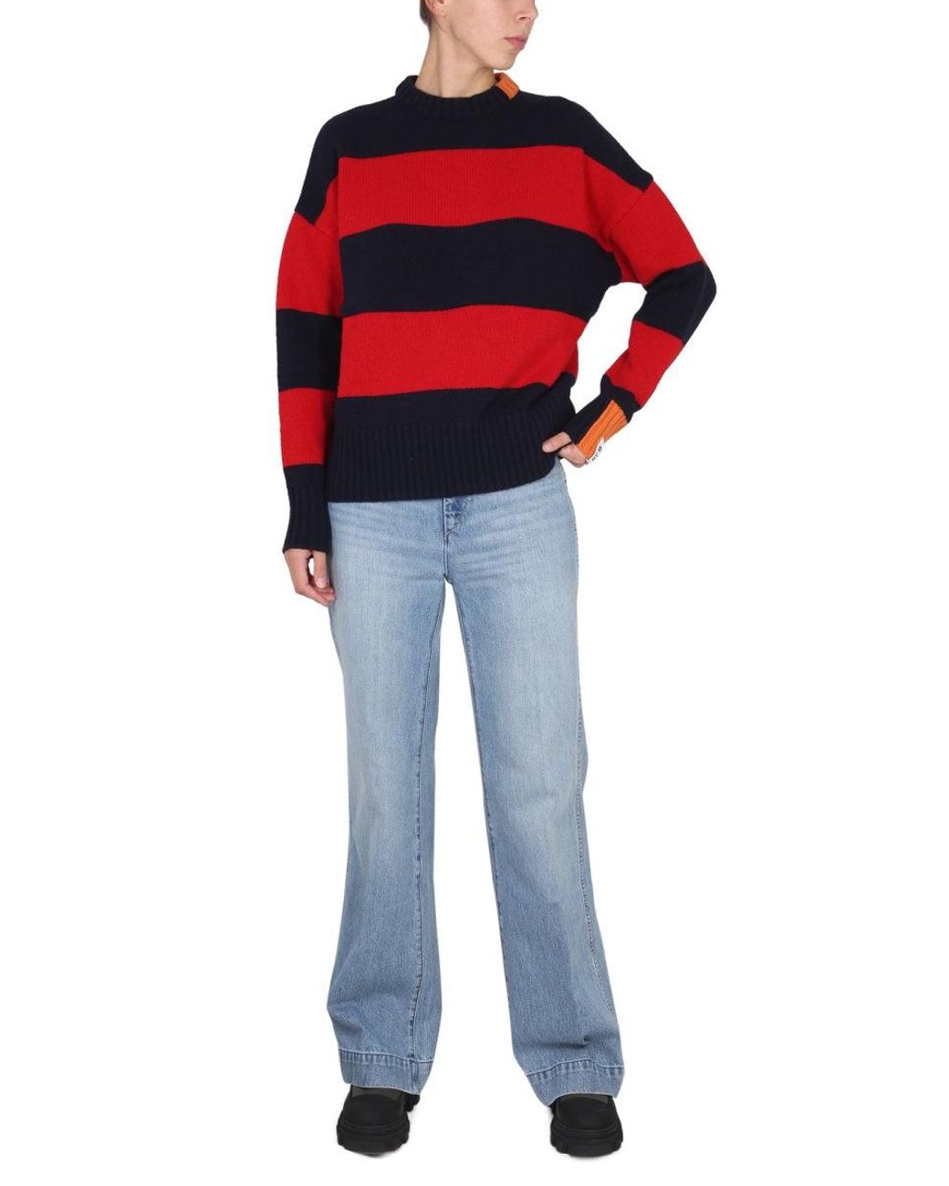 RIGHT FOR Red Rugby Shirt