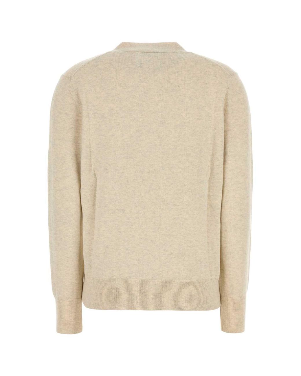 Isabel Marant Natural Melange Cream Cotton Blend Karina Cardigan