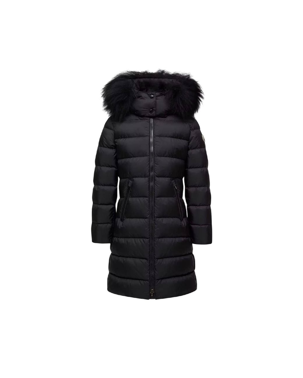Moncler Black Abelle Long Coat
