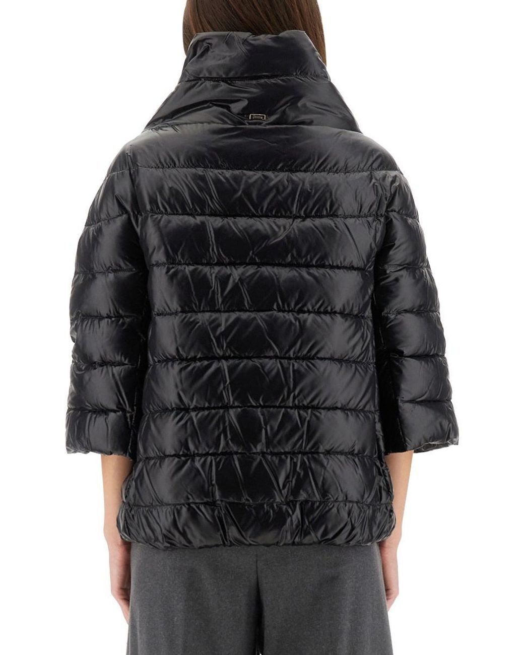 Herno Black Aminta Down Jacket