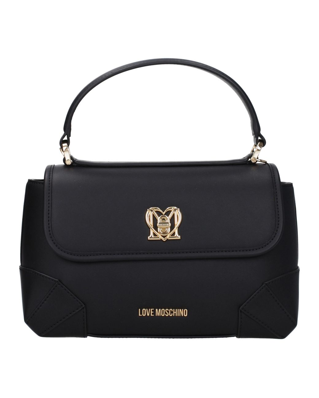 Love Moschino Black Borse A Mano Donna Poliuretano Nero for men