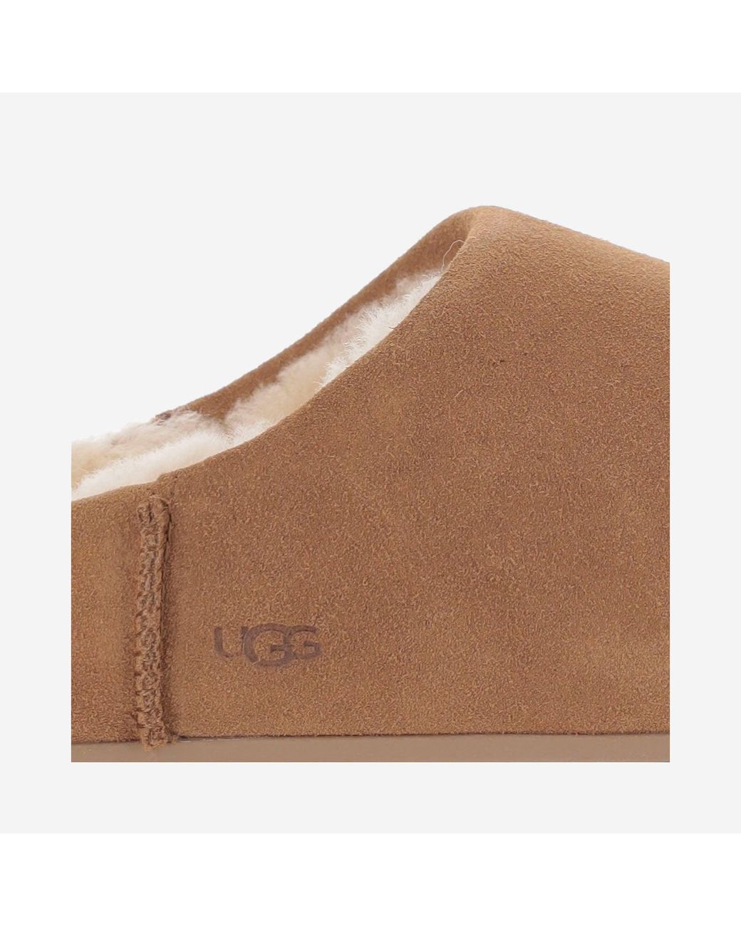 Ugg Brown Elea Suede Clogs