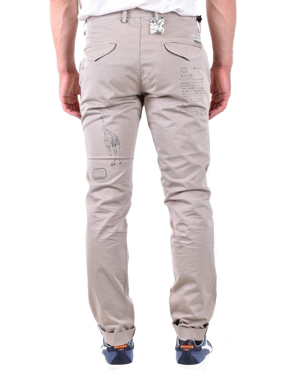 Mason's Metselaar's Broek Beige in het Natural