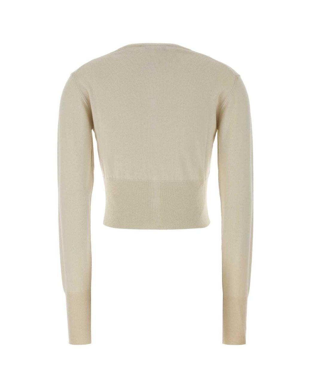Vivienne Westwood Natural Round Neck Cardigan