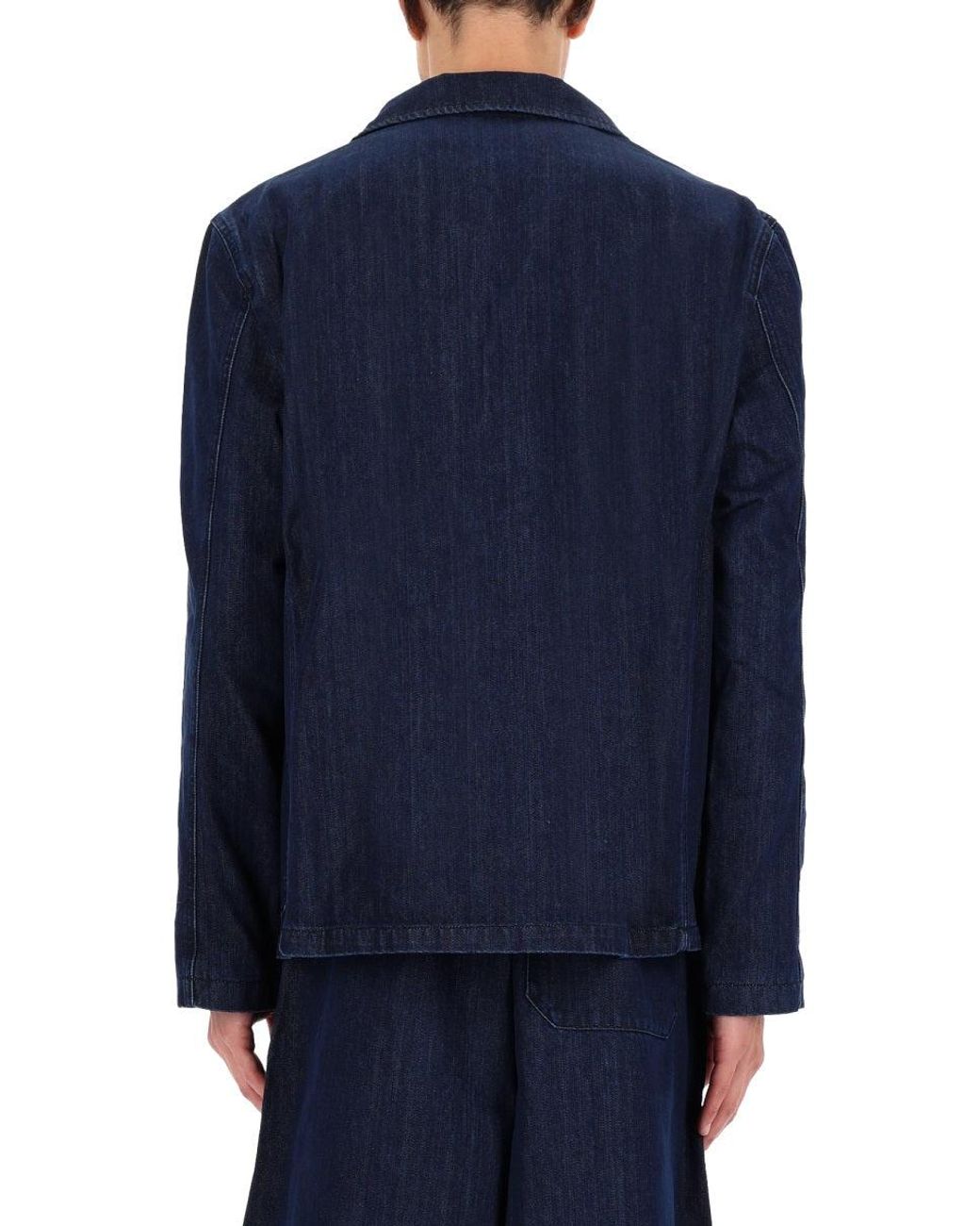 YMC Blue Giacca "earth Scuttlers" for men