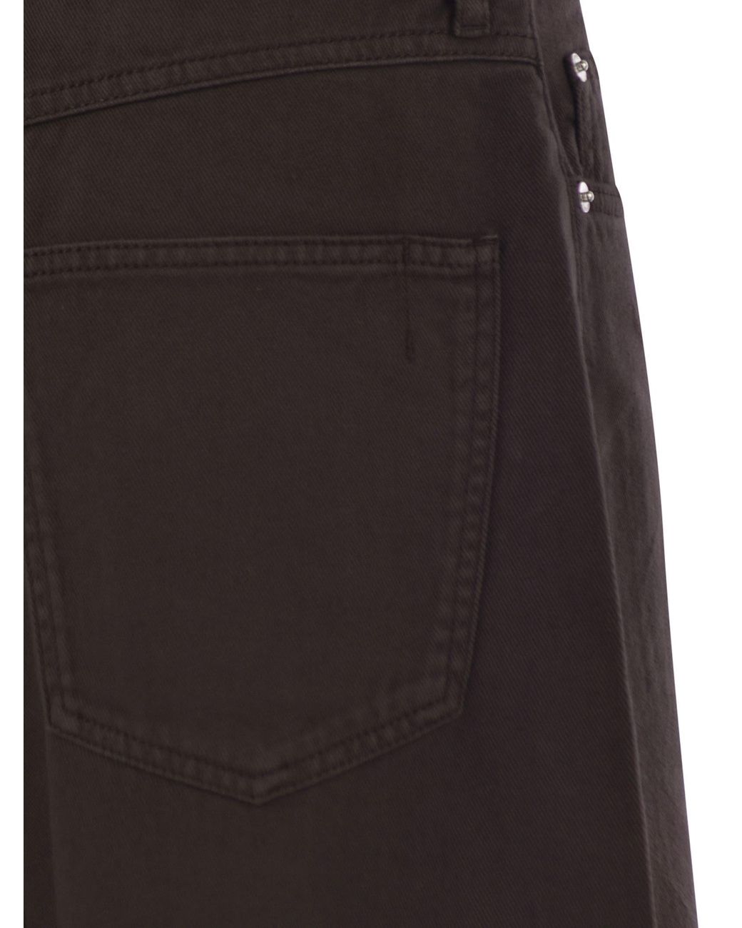 パンツ SPORTMAX SIAMESE - Low-waisted oversize trousers Oversize low-rise trousers, ivory | Sportmax