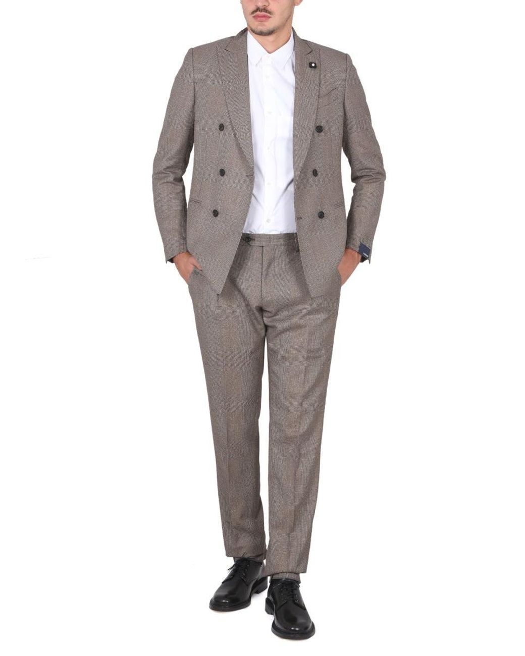 Lardini Gray Kosmo Suit for men
