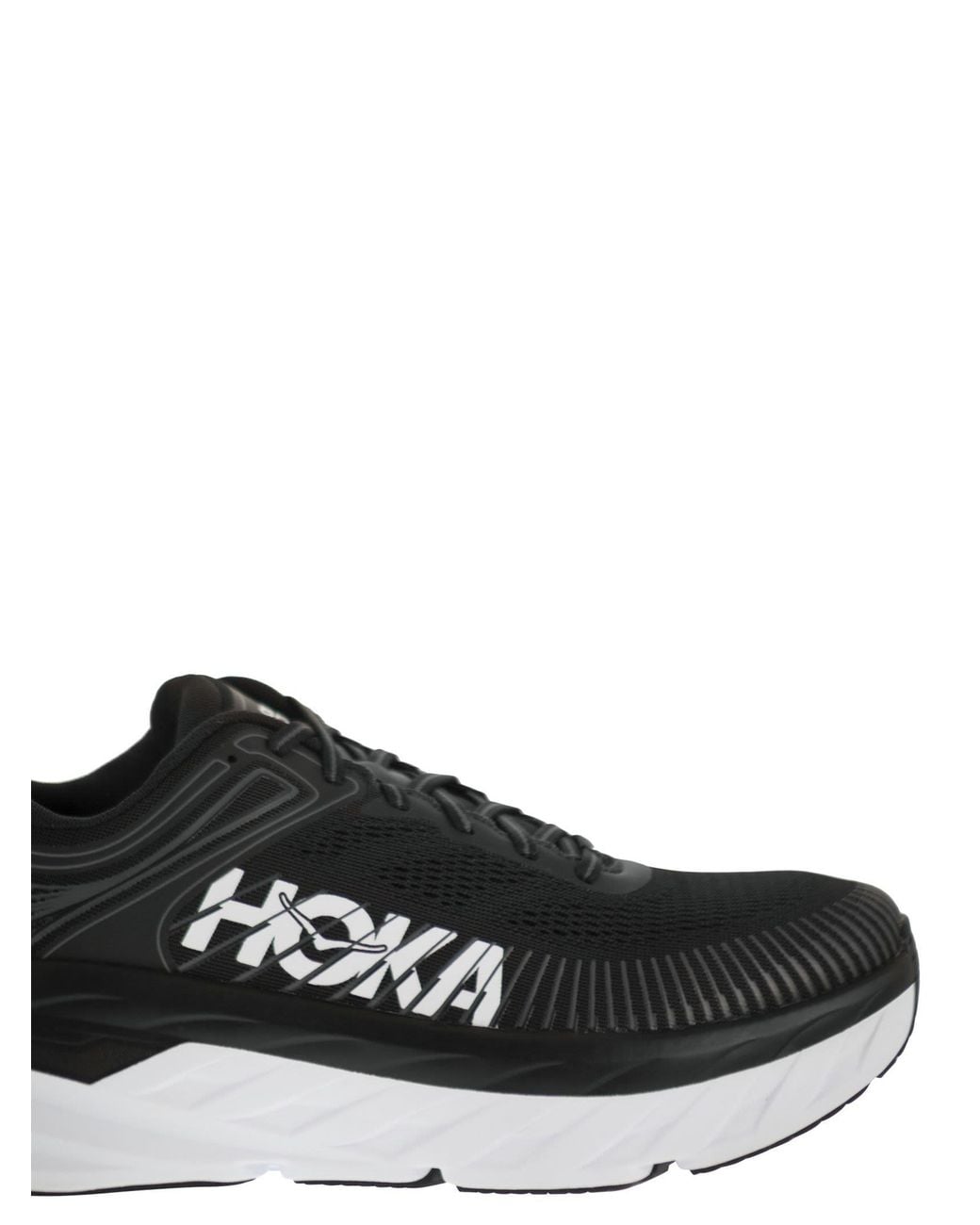 Hoka One One Black Bondi 7 for men