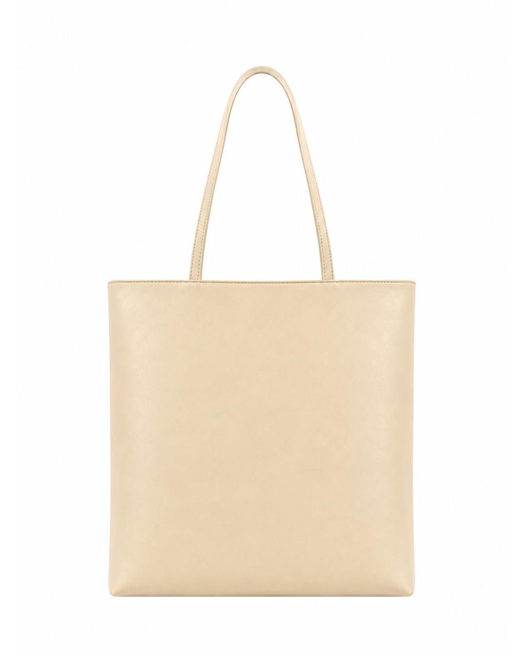 LA ROSE Natural Leather Tote Bag