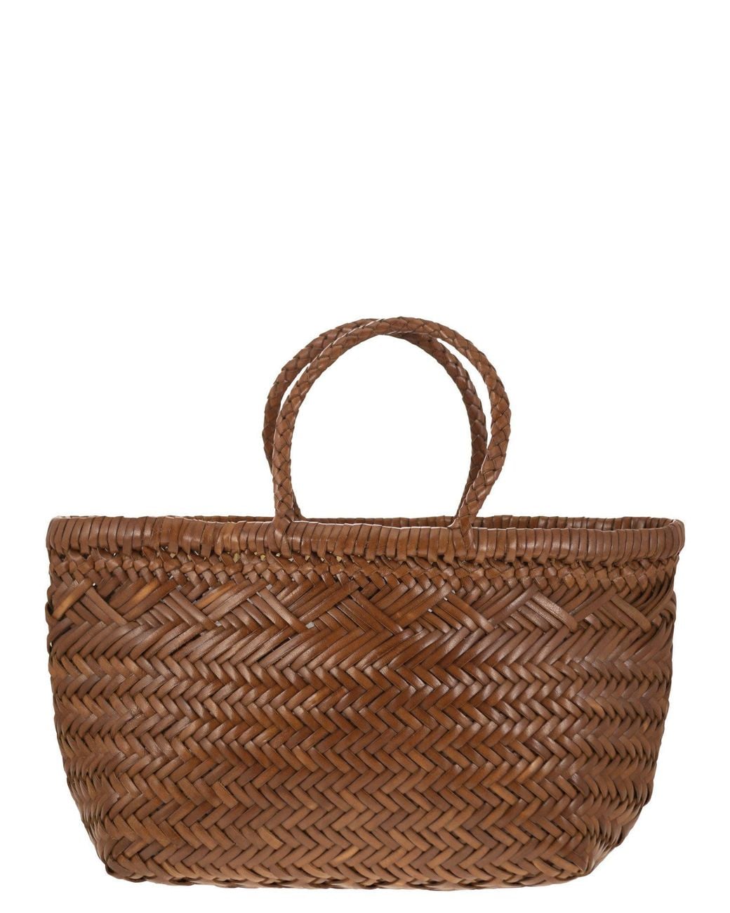 Dragon Brown Triple Jump Small Woven Bag