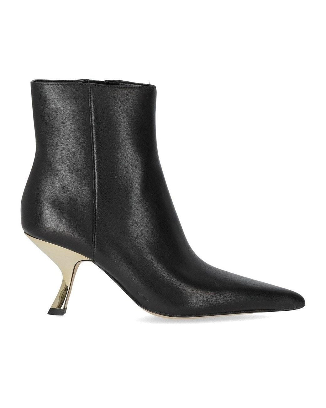 Michael Kors Black Luna Heeled Ankle Boot for men