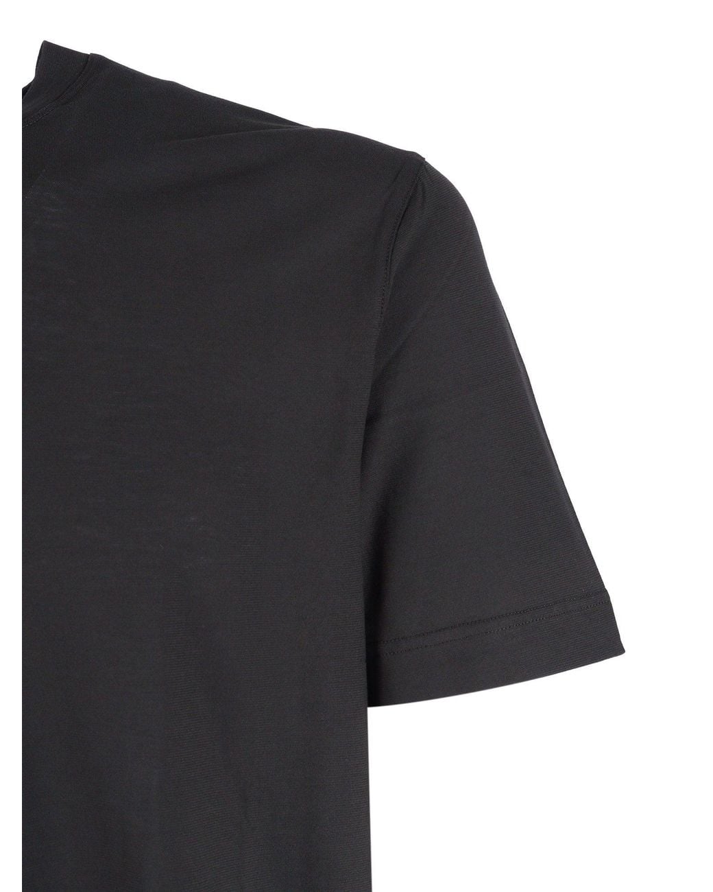 PHI FDL Black Tshirt Mc for men