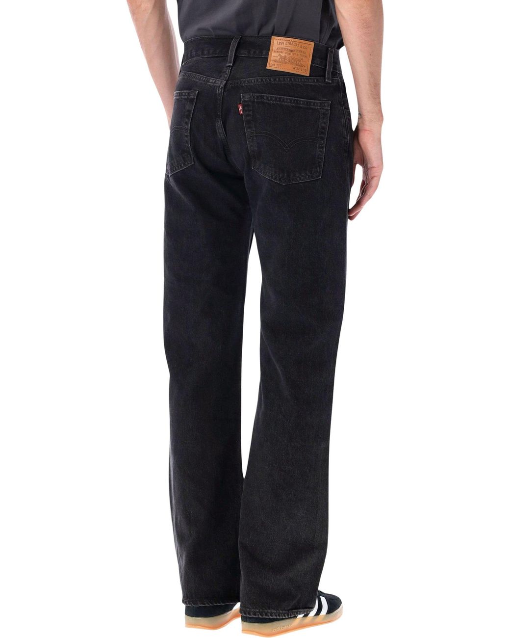 Levi's Black Wash-Finished Denim Jeans For Fw26