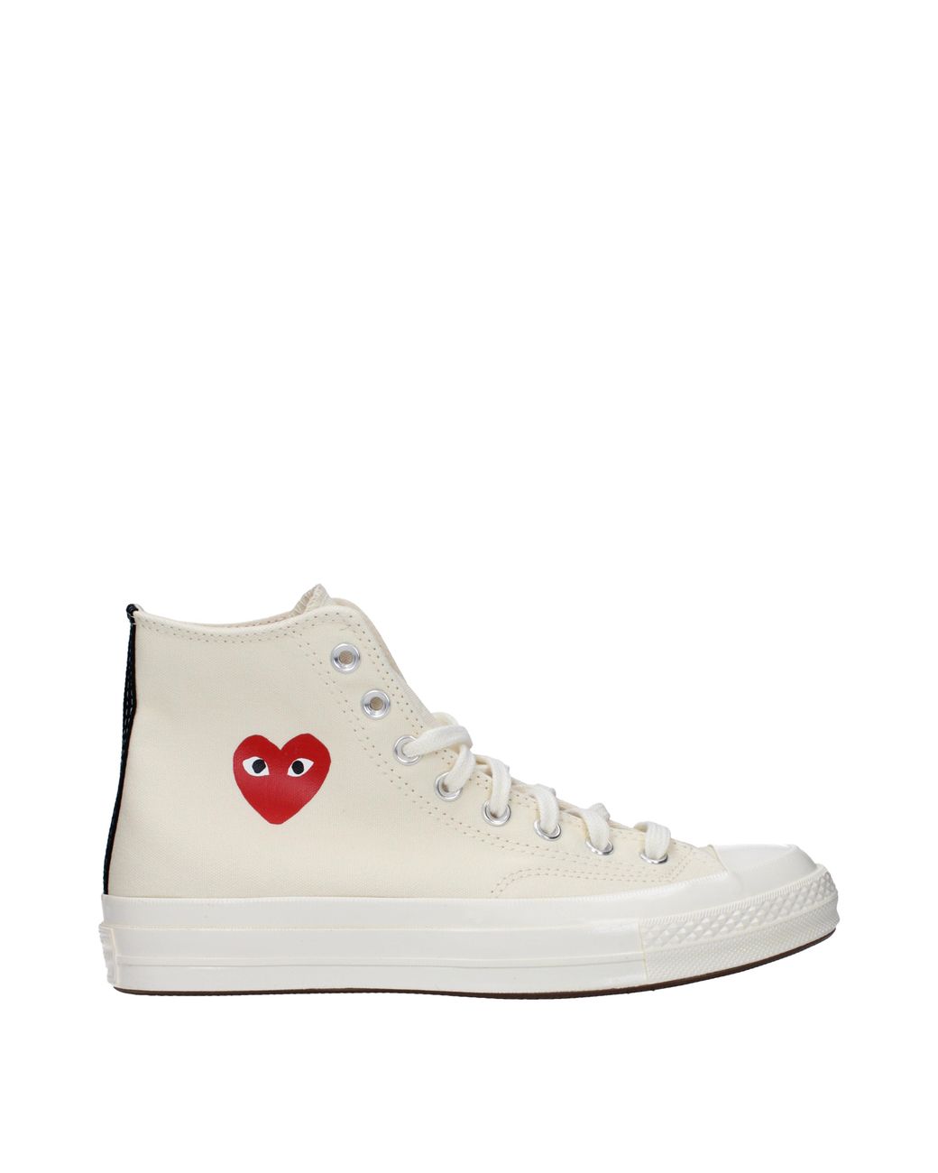 スニーカー Comme des Garcon Sneakers Men Fabric Beige/Milk Comme des Garçons Sneakers Converse Uomo Tessuto/Latte in