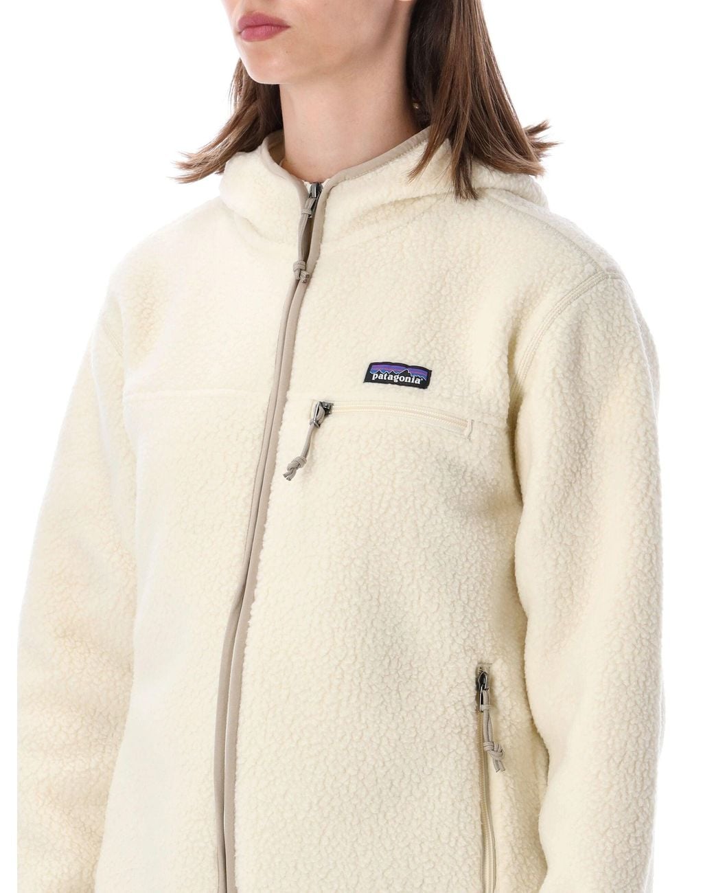 Patagonia Blue Retro Pile Hoody Fleece