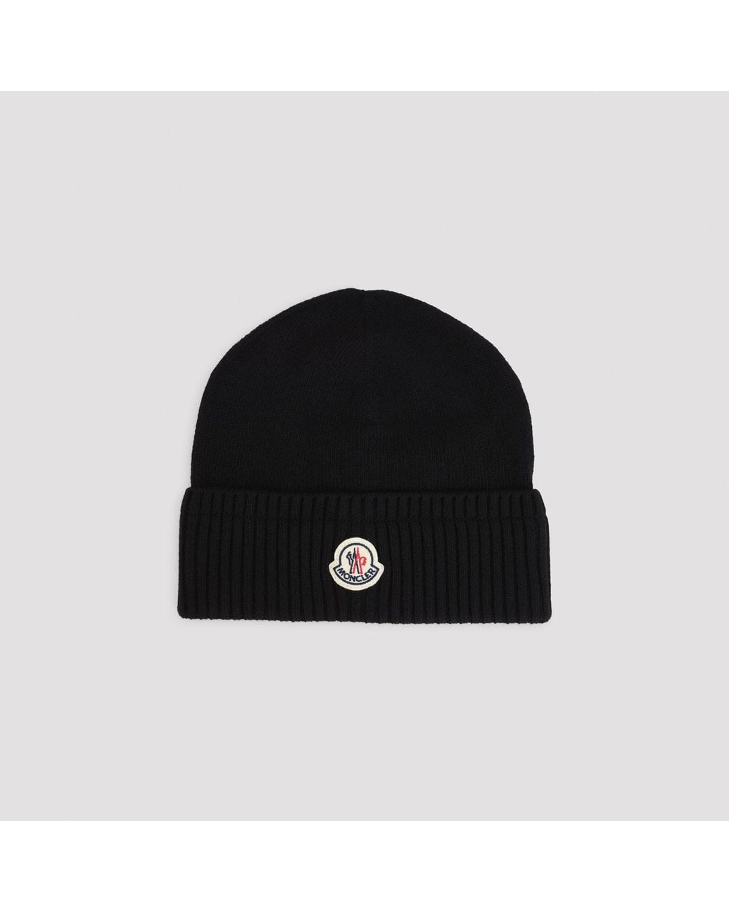 Moncler Wollmütze in Black für Herren