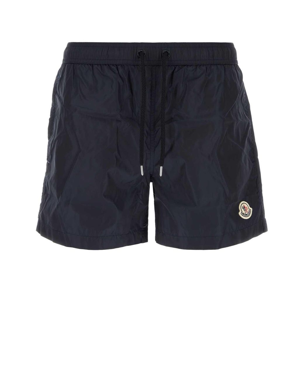 Moncler Blue Nylon Swimming Shorts With Lined Finish for men