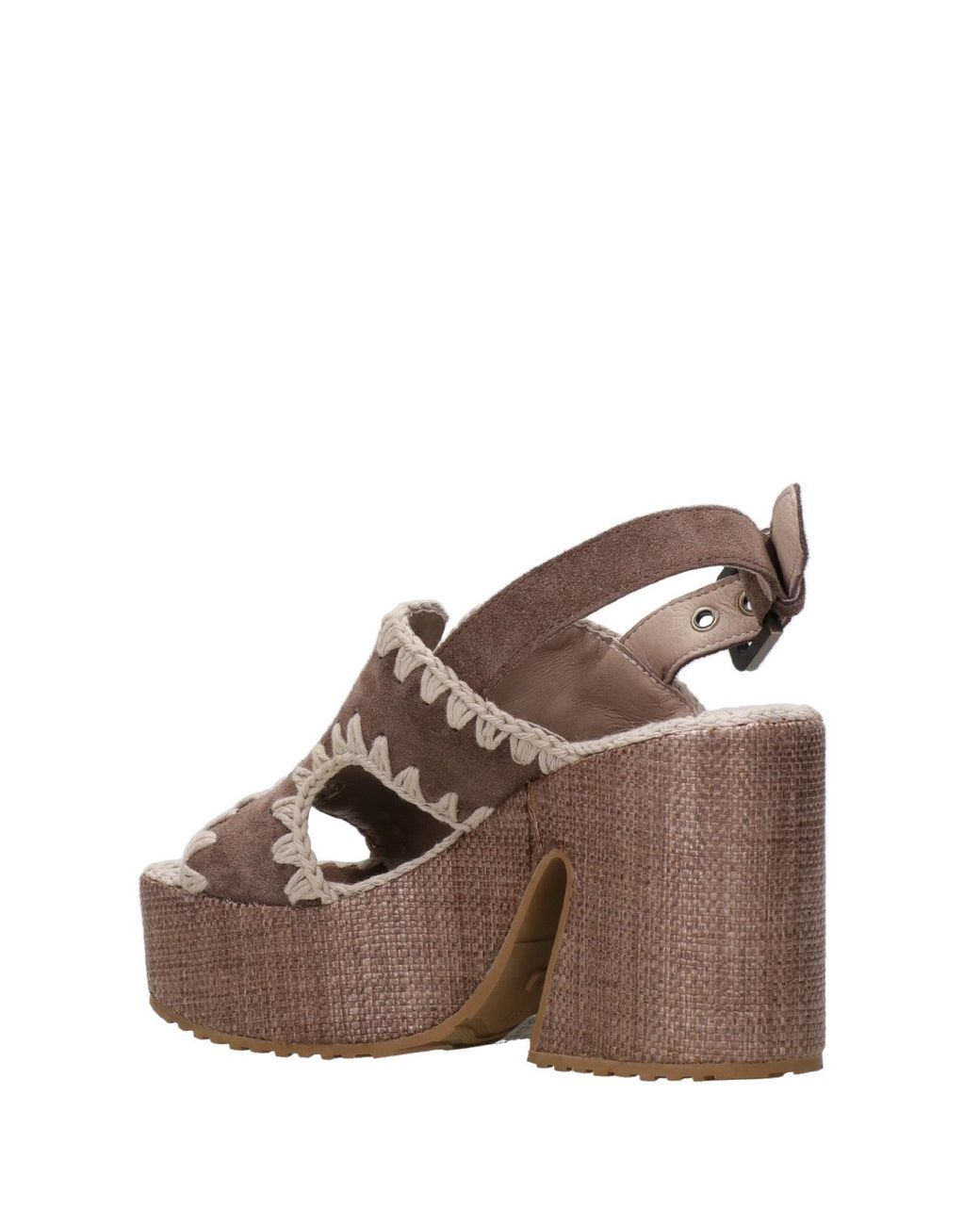 Mou Brown Sandals