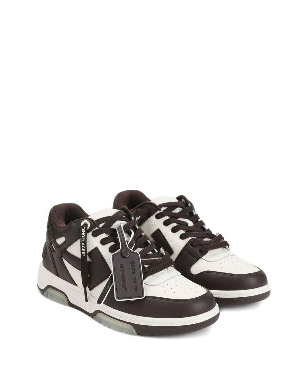 Off-White c/o Virgil Abloh Brown Chocolate And Out Of Office Sneakers for men