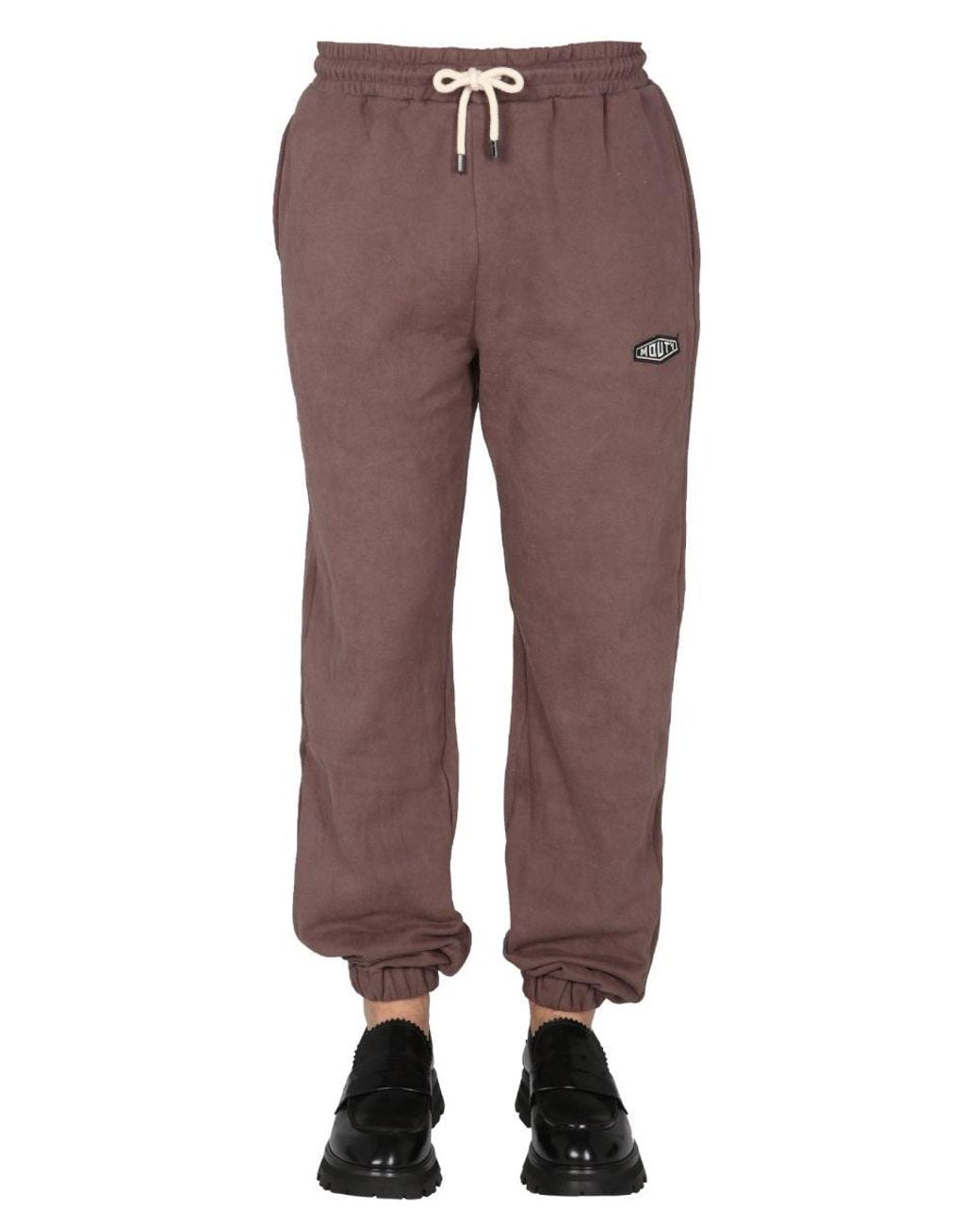 MOUTY Brown Biggie Jogging Trousers for men