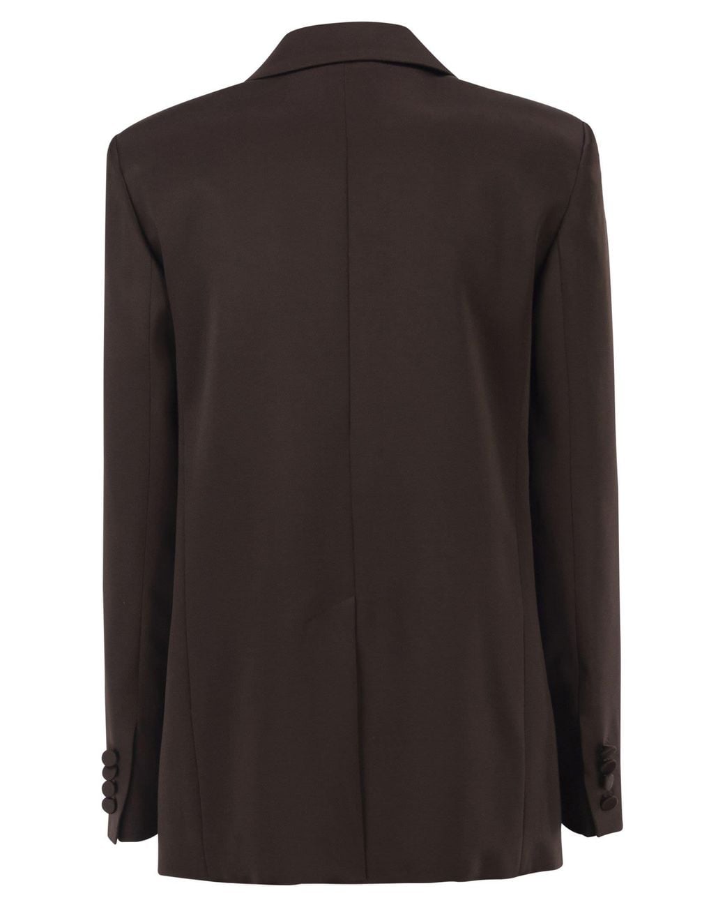 Max Mara Black Maxmara Studio Msearca – Double-Breasted Blazer