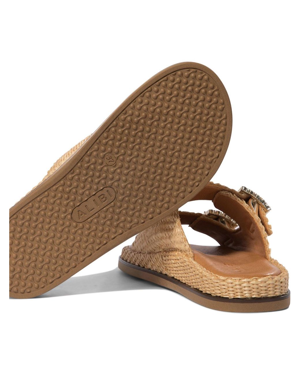 Alibi White "Greta" Sandalen