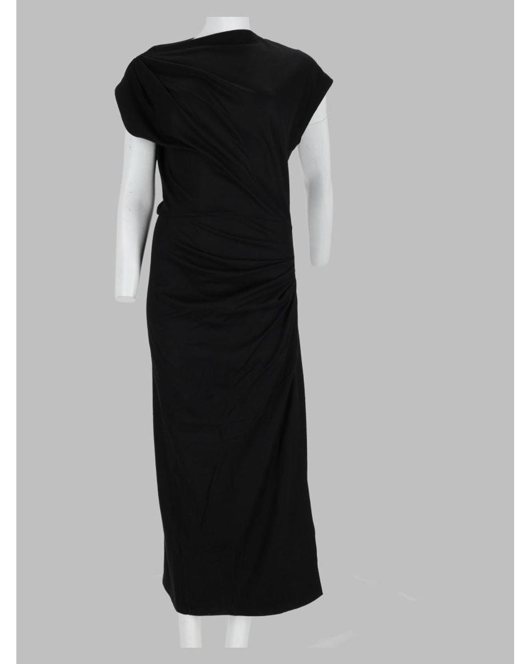 Isabel Marant Black Marant-Inspired Effortless Crepe Dress