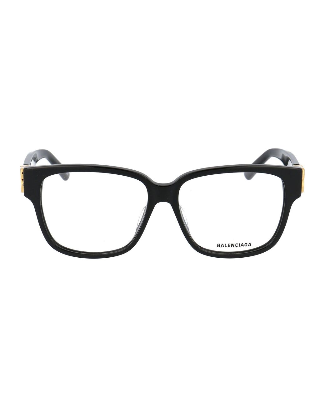 Balenciaga Brown Acetate Optical Glasses