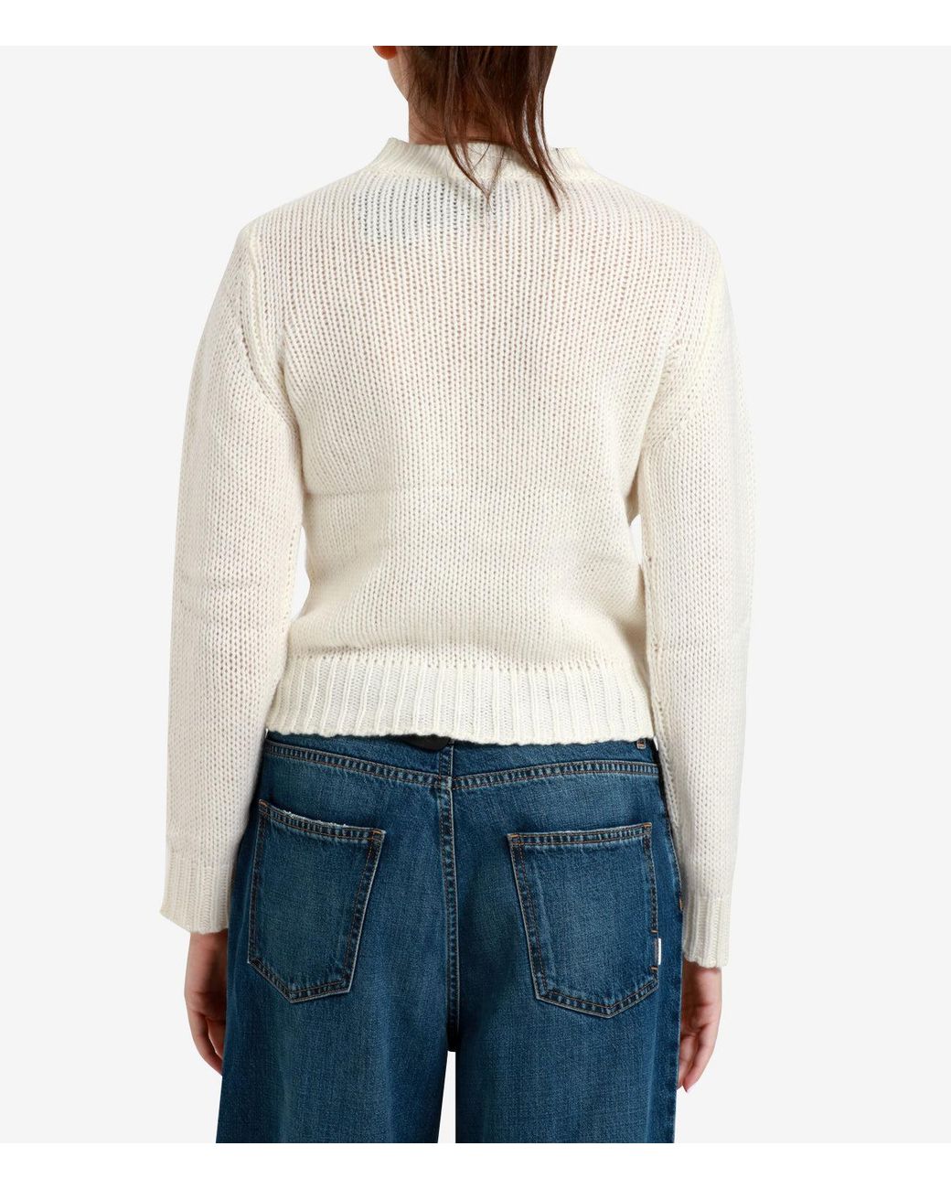 Weekend by Maxmara White Pullover Creme