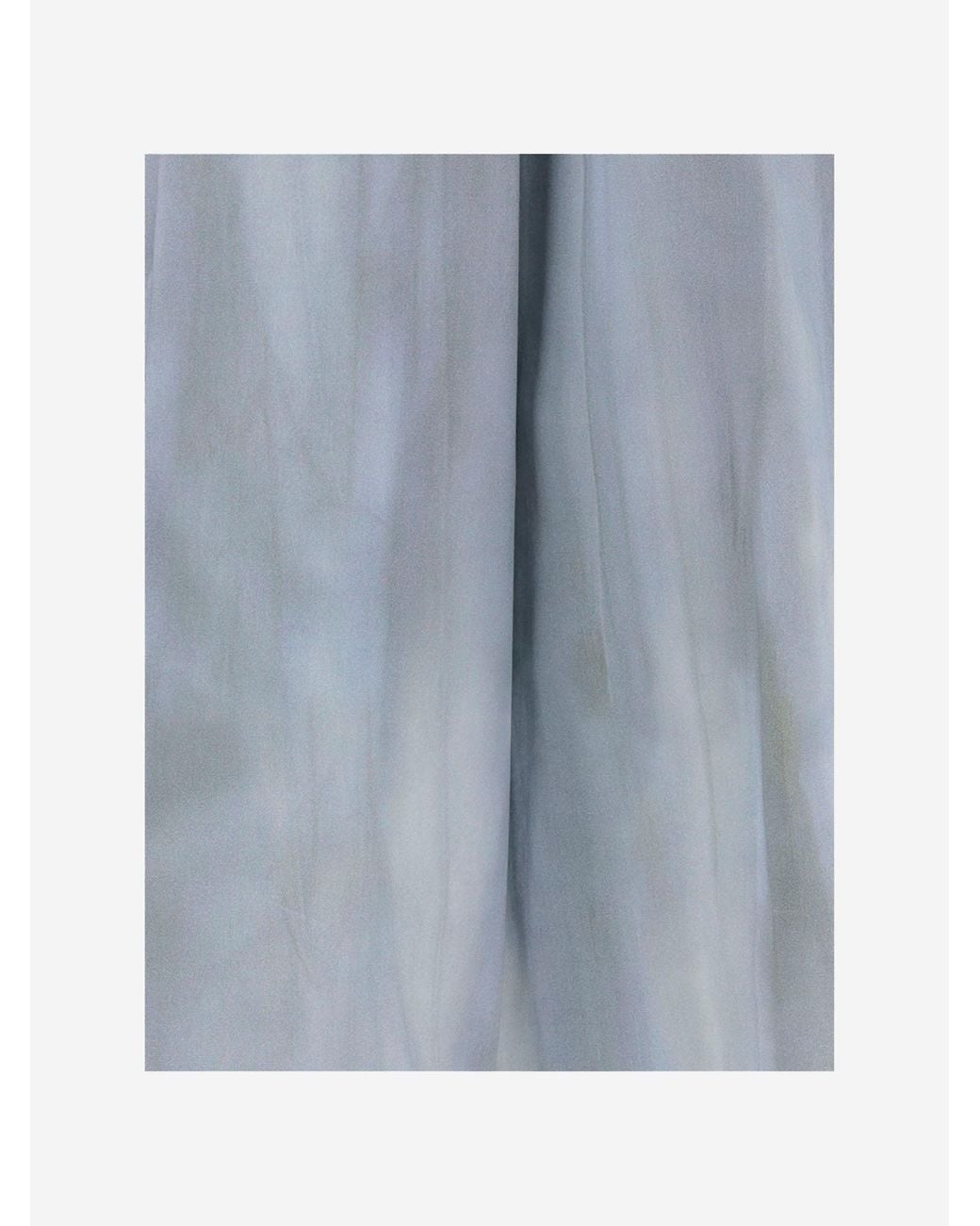 Vince Blue Cotton Skirt