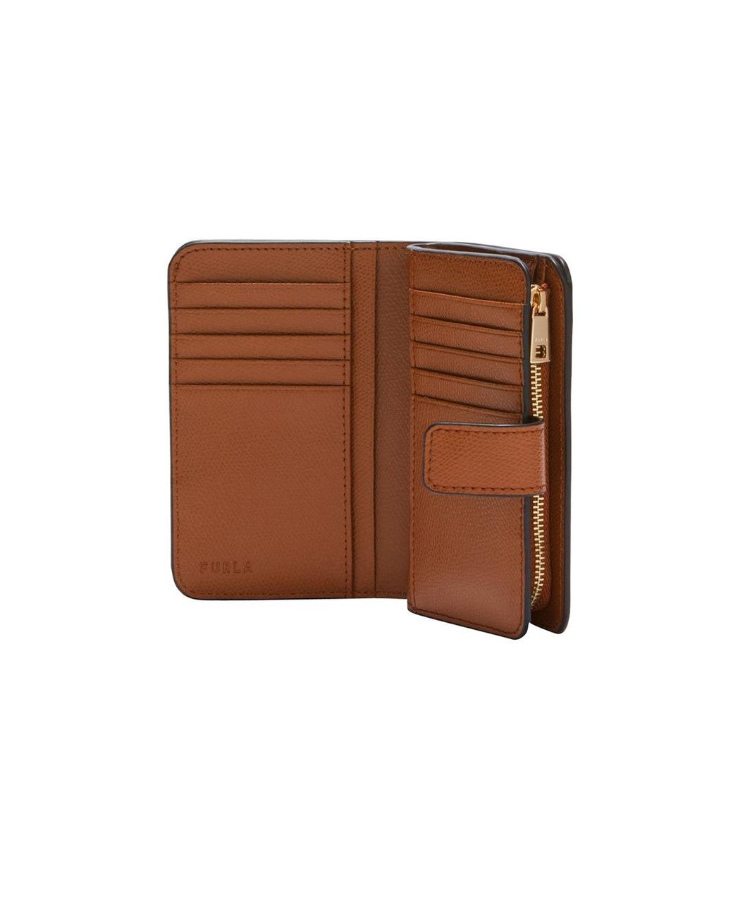 Furla Brown Geldbörsen Brandy